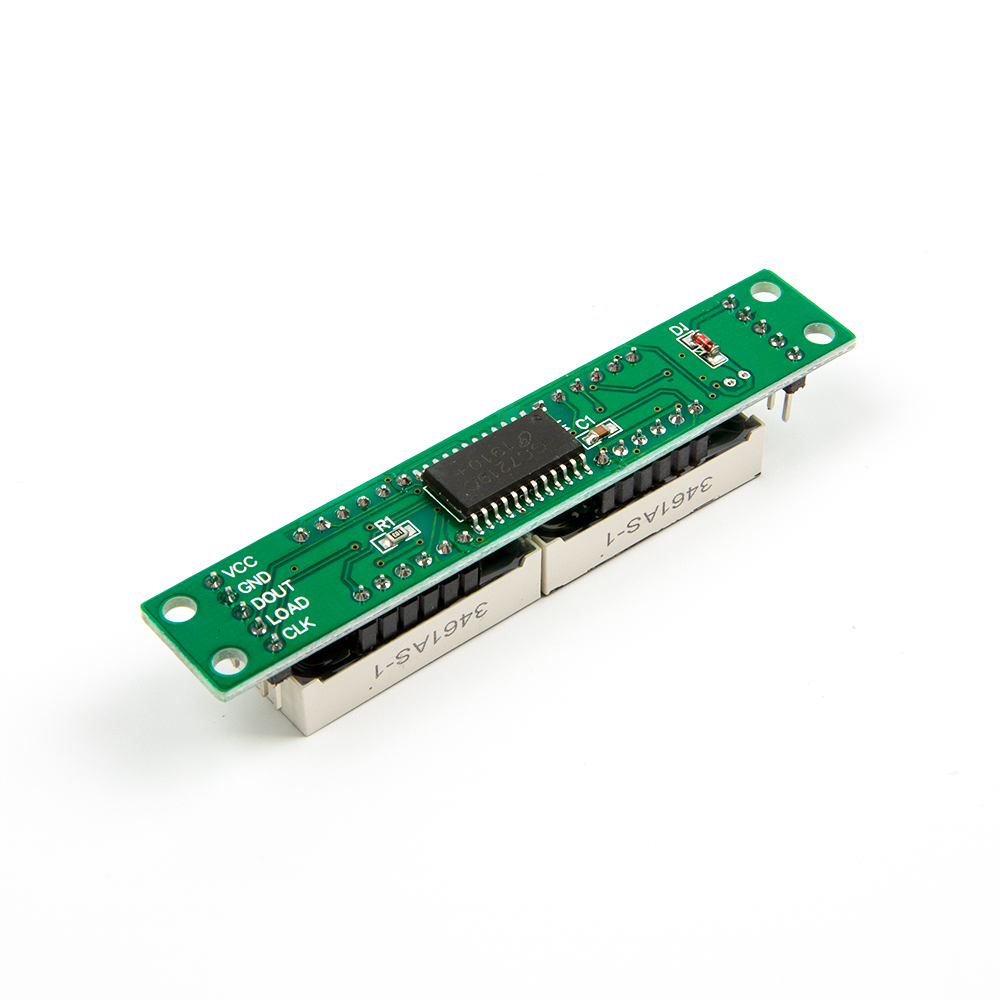 Цифровой дисплей MAX7219, (съёмные индикаторы)